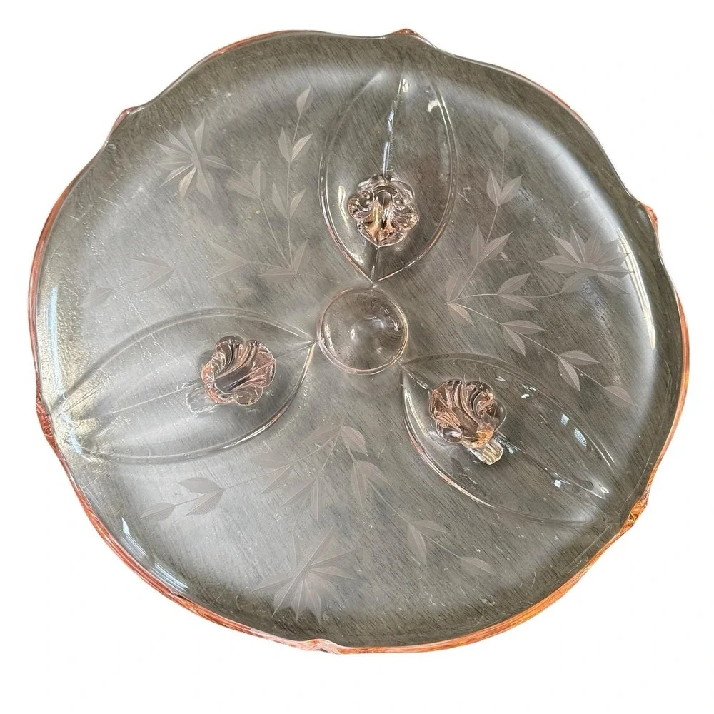 Vintage Pink Depression Glass 10